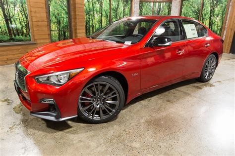 My tester, with all the bells and whistles is a cool $60,510, including $995 destination. New 2019 INFINITI Q50 RED SPORT 400 AWD Sedan in Portland ...