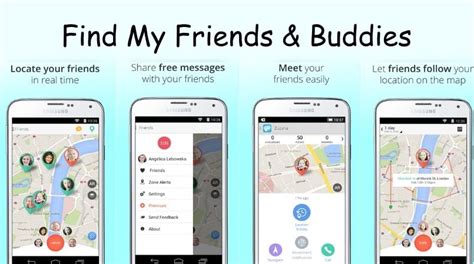 Friends Locator Android App To Share Locations Messages
