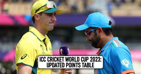 Icc Cricket World Cup 2023 Points Table Most Runs Most Wickets After