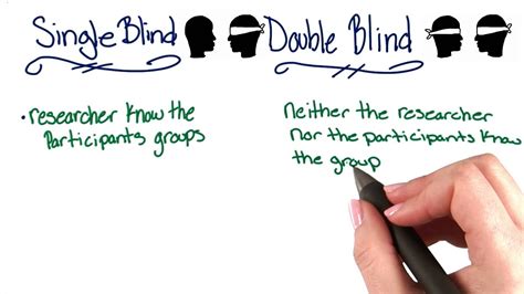 Double Blind Studies Intro To Psychology Youtube