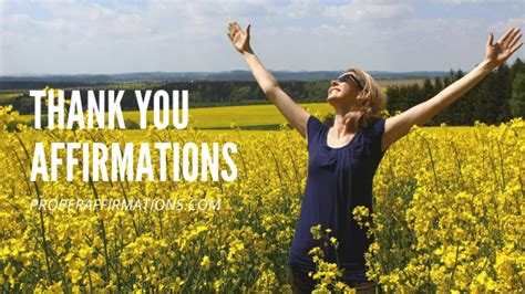 40 Positive Thank You Affirmations Made For You