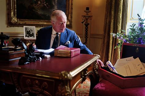 Buckingham Palace Unveils New Official Photo Of Charles Iii As King