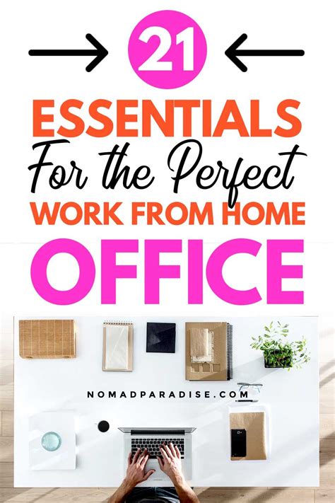 21 Work From Home Office Essentials For The Perfect Home Setup 2020