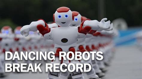Dancing Robots Break Guinness World Record