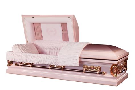 Mother Casket Pink Casket With Lilac Tone And Pink Interior Trusted