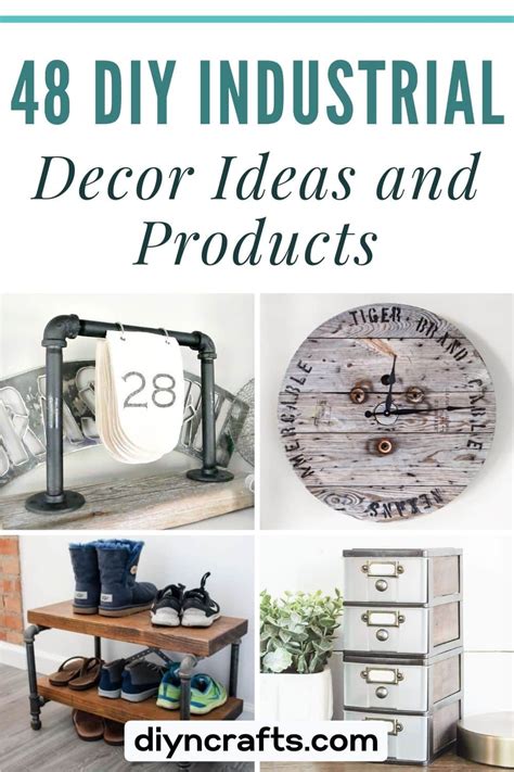 48 Diy Industrial Decor Ideas And Products Make House Cool