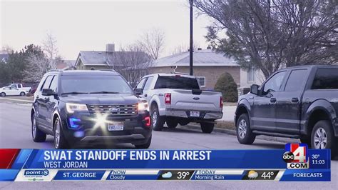 Swat Standoff Ends In Arrest Youtube