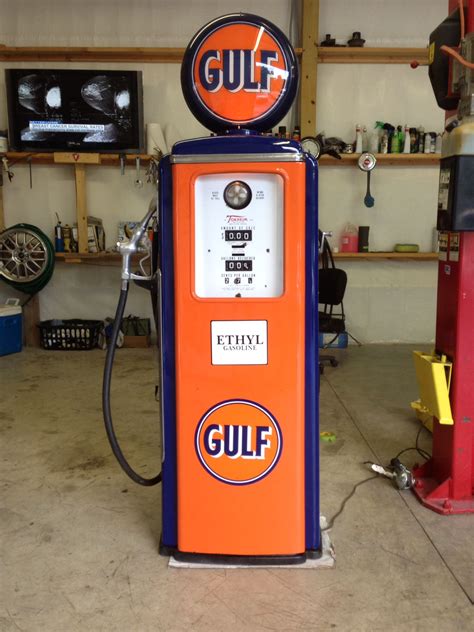 Working On A Project Restoring This 1951 Gas Pump In Memory Of My