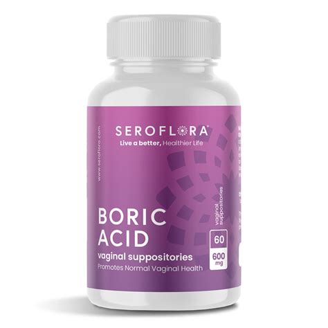 Boric Acid Suppositories For Bv Online At Low Prices Seroflora