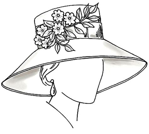 My Hat Drawing Hats Art Drawings Simple Fashion Drawing Tutorial