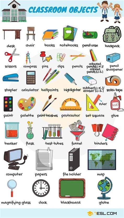 Stationary Office Supplies School Supplies Picture Dictionary