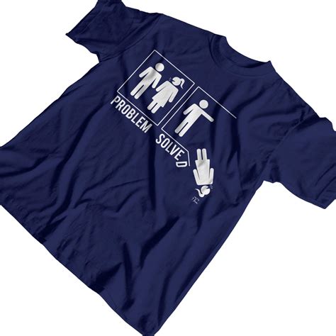 1tee Mens Problem Solved Gender T Shirt Ebay