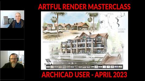 Artful Render Masterclass With Jason Josselsohn Archicad User April