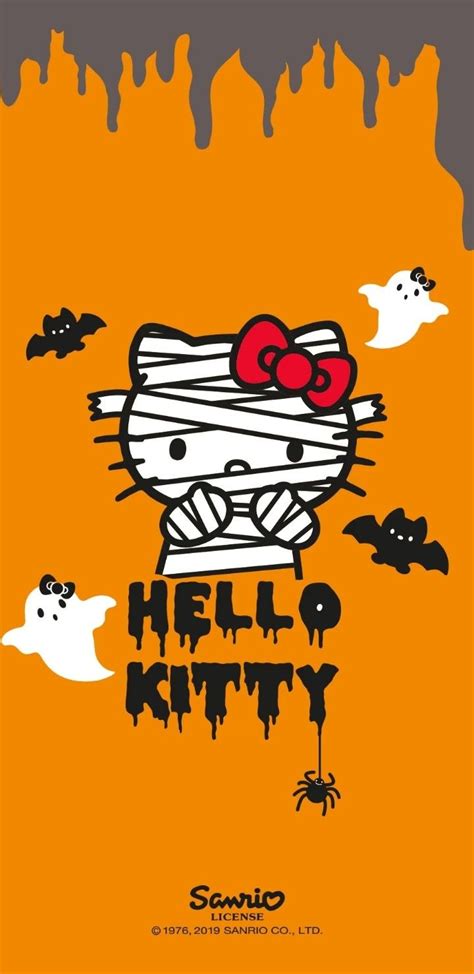 Hello Kitty Scary Halloween Wallpaper