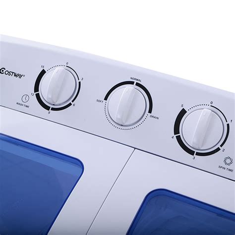 Giantex Portable Mini Compact Twin Tub 11lb Washing Machine Washer Spin