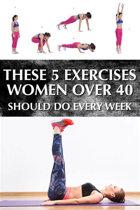 These 5 Exercises Women Over 40 Should Do Every Week