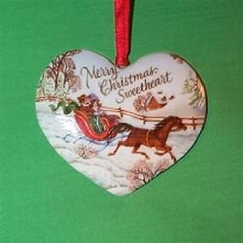 1987 Sweetheart Christmas Ornament The Ornament Shop