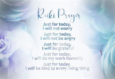 Instant Download Printable Quote Downloadable Prints Reiki Prayer