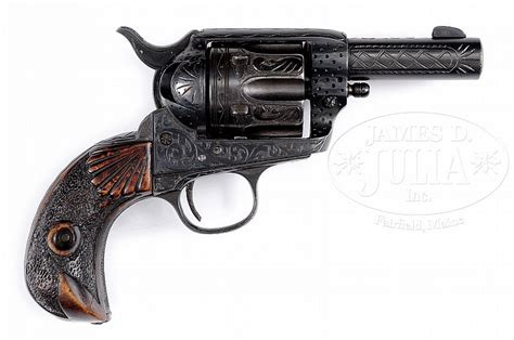 Sold Price Unusual Custom Colt Single Action Army Revolver April 2