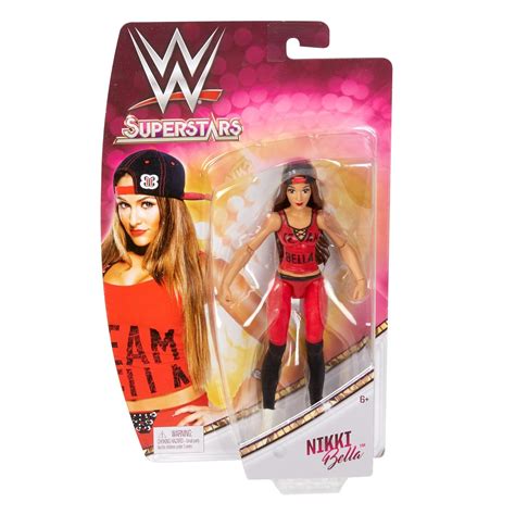 Wwe Superstars Women Action Figure Doll Nikki Bella Fearlessly
