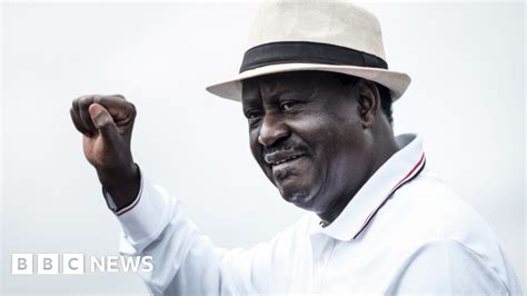 Raila Odinga Kenyas Eternal Candidate Bbc News