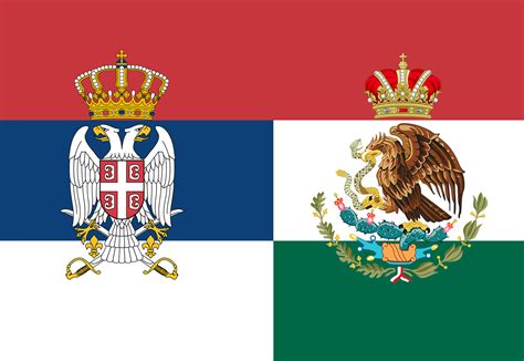 This is a list of serbian flags used in the past and present. Serbian-Mexican flag (my ethnicity) : vexillology