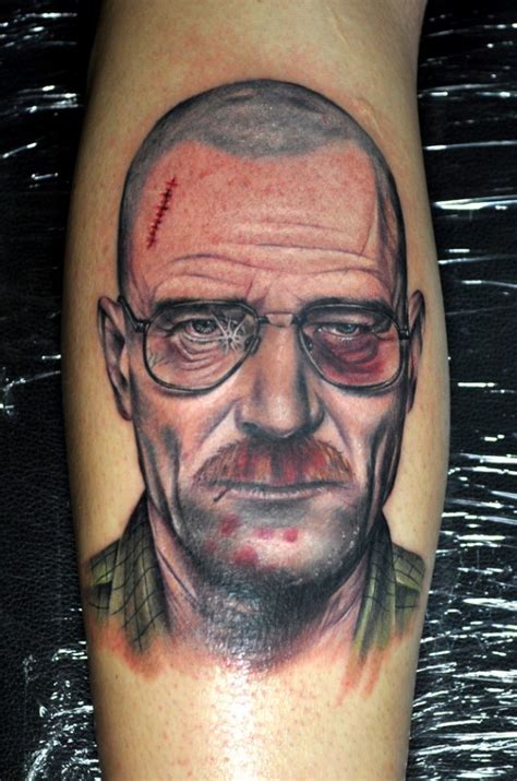Beated Walter White Tattoo Tattoomagz › Tattoo Designs Ink Works