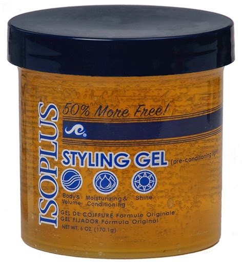 Gelactica gel16.8oz package of 3 hair gel for men organic ingredients water. Isoplus Styling Gel - Light Bonus 6 oz. (Pack of 6 ...