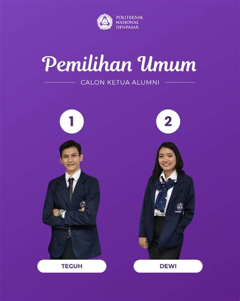 Pemilihan Ketua Alumni Politeknik Nasional Denpasar Periode 2021 2022