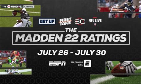 Espn To Host Madden Ratings Week Starting July 26th
