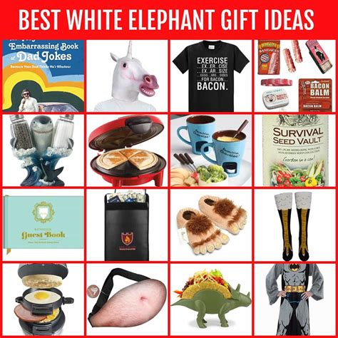 The Best White Elephant Gifts Funny Useful Diy Ideas Lil Luna