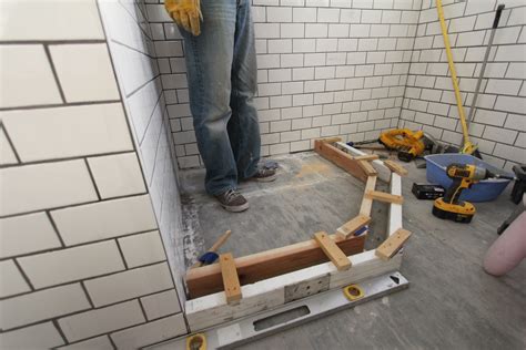 How To Build A Custom Tiled Shower Pan Custom Tile Shower Shower Pan