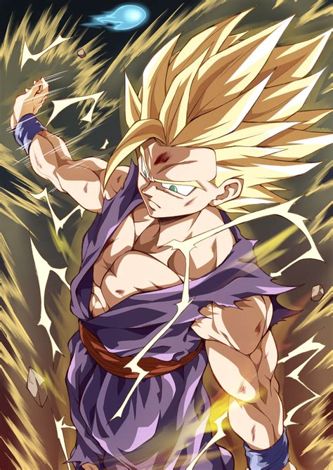 Son Gohan Ssj Dragon Ball Z Dragon Ball Z Fan Art Fanpop