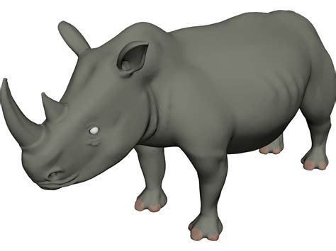 Rhinoceros 3d Model 3d Cad Browser