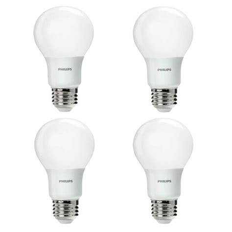 Philips 60 Watt Equivalent A19 Led Non Dimmable Light Bulb Daylight