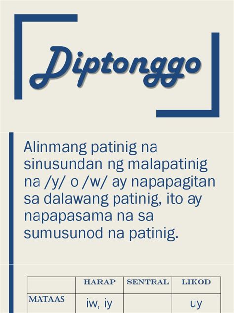 Diptonggo Pdf