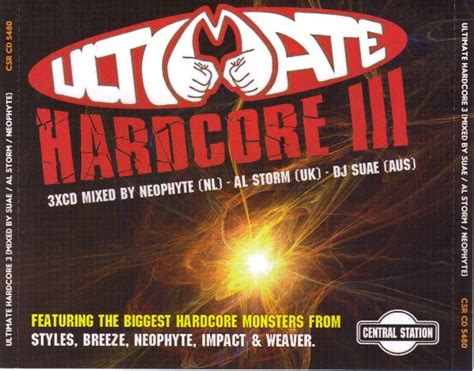 Ultimate Hardcore Iii 2008 Cd Discogs