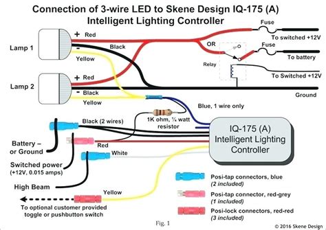 3 Wire Led Tail Light Wiring Diagram Database