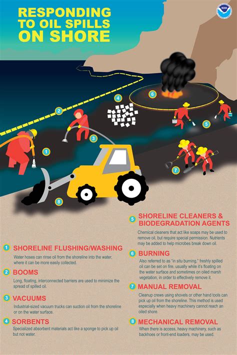 How Do Oil Spills Get Cleaned Up On Shore Response Restoration Noaa Gov