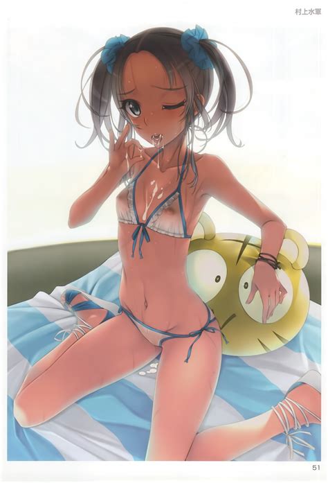 Murakami Suigun Original Toranoana Absurdres Highres 1girl Bare