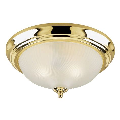 If your new light fixture doesn't match your old mount type, you'll have to remove the bracket from the junction box and change the screws. Westinghouse 2-Light Ceiling Fixture Polished Brass ...