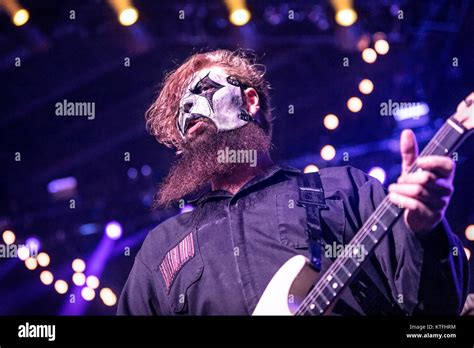 The American Heavy Metal Band Slipknot Performs A Live Concert At Oslo