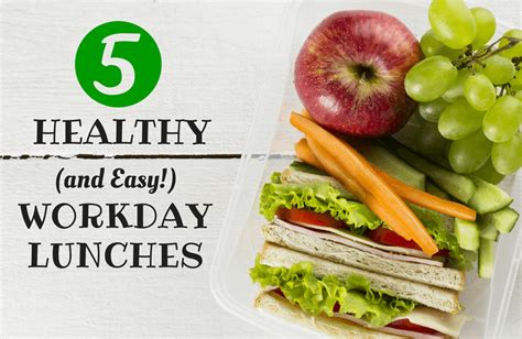 Brown-Bagging Made Easy: 5 Healthy Lunch Ideas | SparkPeople