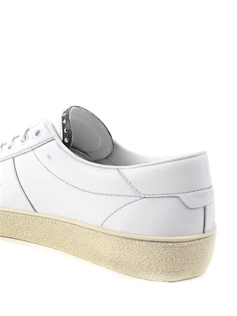 Saint laurent court classic sl/10 perforated leather sneakers. Saint Laurent - Sneaker Fur Herren - Weiß - Sneaker ...