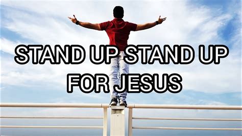 Stand Up Stand Up For Jesus Hymns With Lyrics Youtube