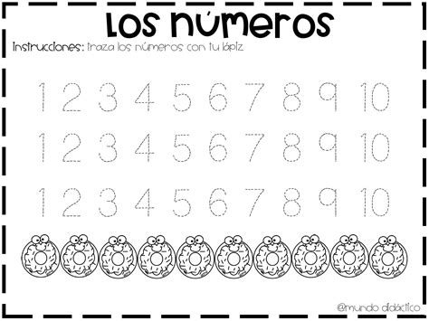 cuadernillo para trabajar los números del 1 al 20 orientacion andujar actividades preescolar
