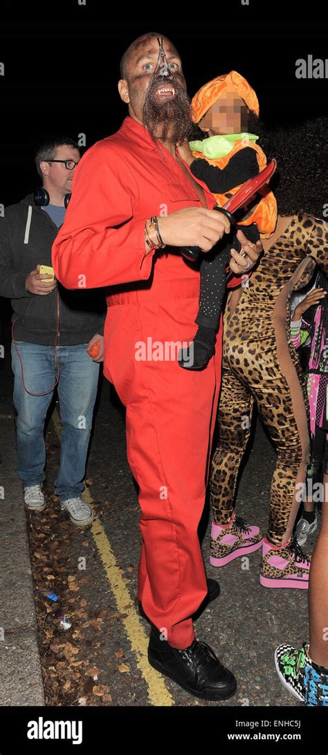Jonathan Ross Halloween Party Arrivals Mel B Attends The Party Dressed As Her Popstar Alter
