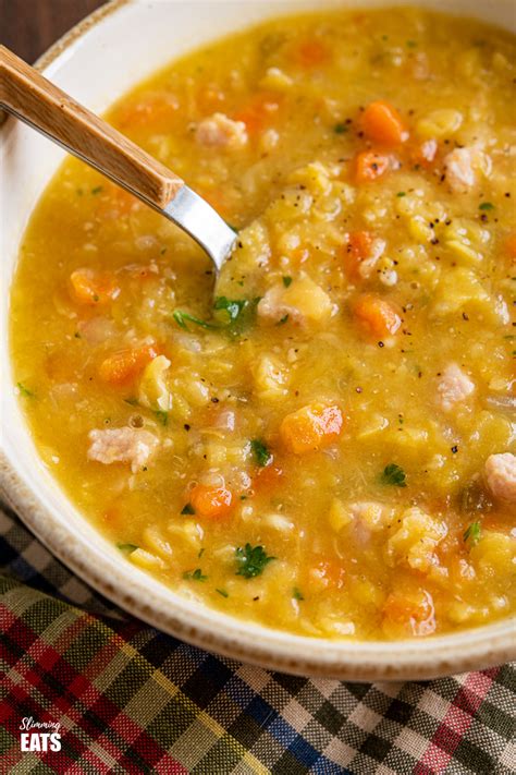 Syn Free Split Pea And Bacon Soup Slimming Eats