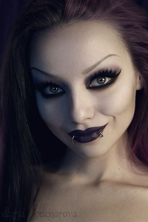 pin by sheri lynn on creepy girls ‍♀️ darya goncharova goth beauty gothic beauty