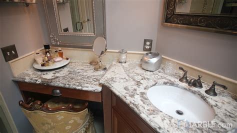 Come by for a visit! Bianco Antico Granite Bathroom | Marble.com